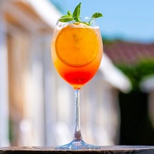 Chenin Blanc Wine Cocktail - Summer Sunset